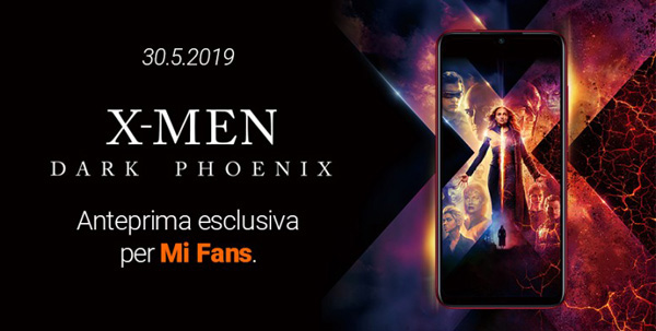 Xiaomi Redmi Note 7 e anteprima X-Men Dark Phoenix 