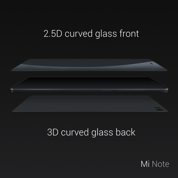 Rivestimento Gorilla Glass 3 2.5D sul display e 3D sulla cover