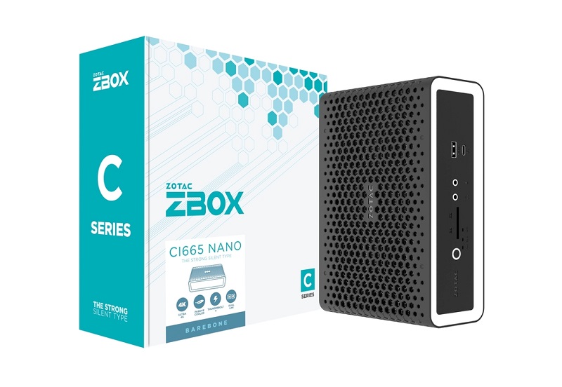 Zotac ZBOX CI625, CI645 e CI665 nano